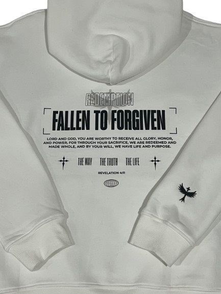 'Fallen To Forgiven' - Hoodie
